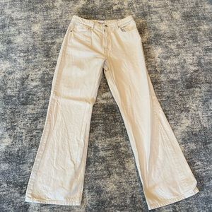 Zara Cream Jeans